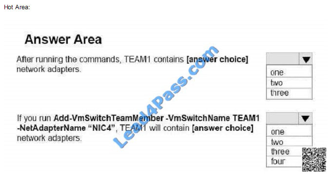 lead4pass 70-743 exam question q10-1