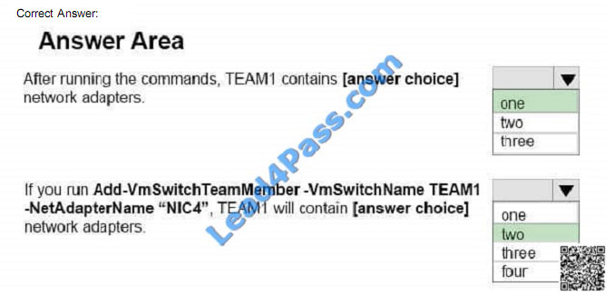 leads4pass 70-743 exam question q10-2