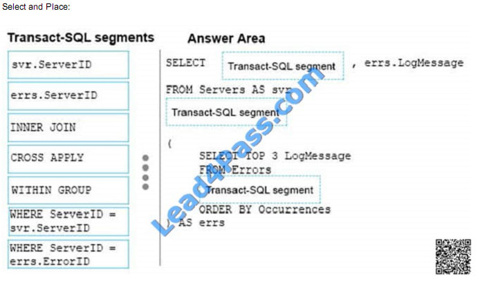 leads4pass 70-761 exam question q17-1