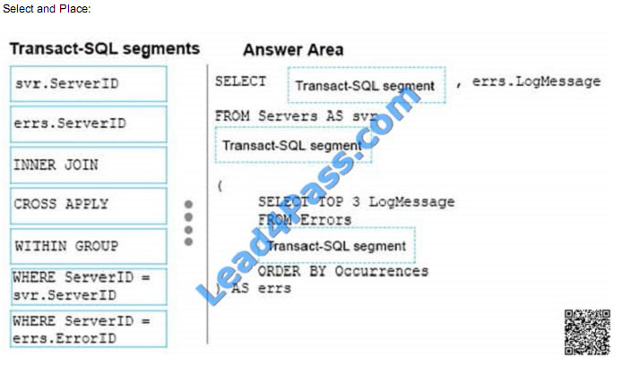 lead4pass 70-761 exam question q17-1