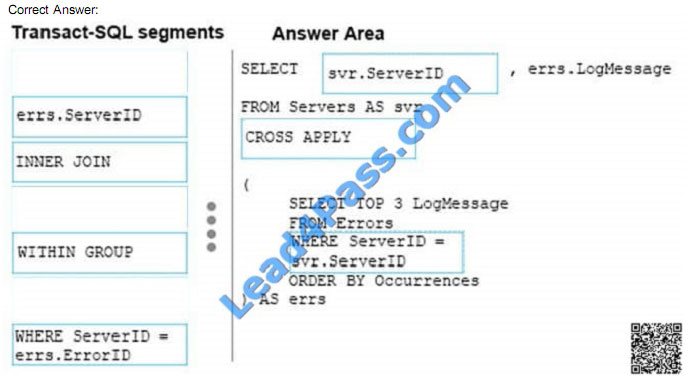 leads4pass 70-761 exam question q17-2