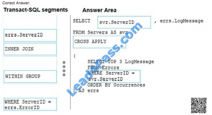 lead4pass 70-761 exam question q17-2