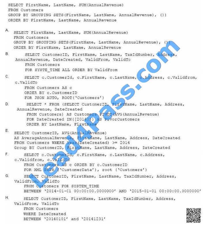 leads4pass 70-761 exam question q29-1