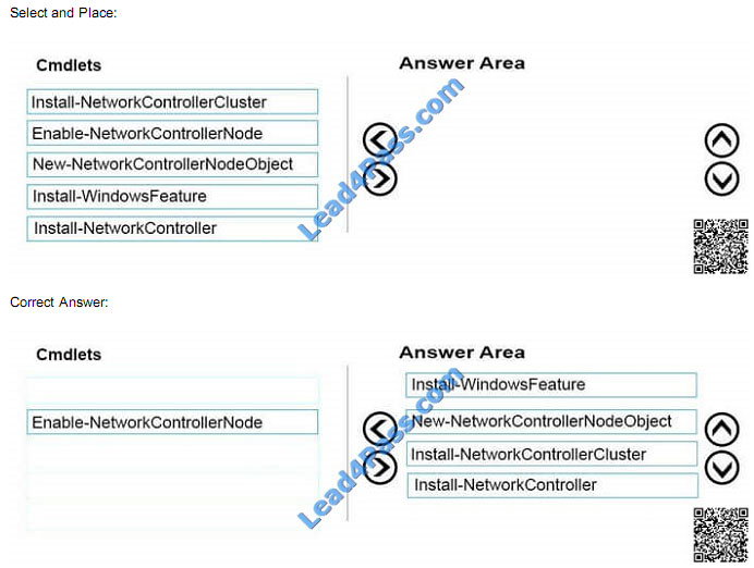 leads4pass 70-743 exam question q9