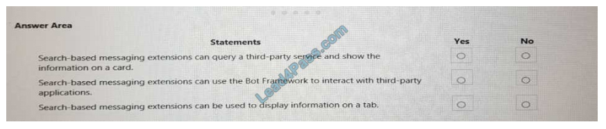 lead4pass ms-600 exam questions q10