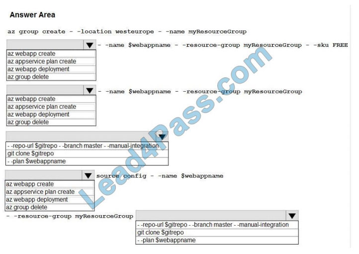 lead4pass az-204 exam questions q7-1