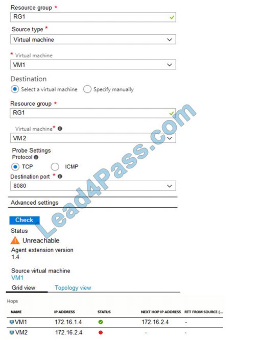 leads4pass az-104 exam questions q8-1
