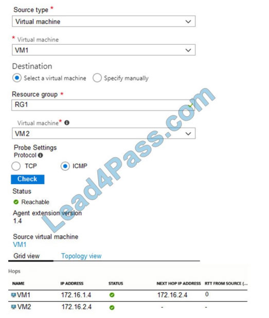 leads4pass az-104 exam questions q8-2
